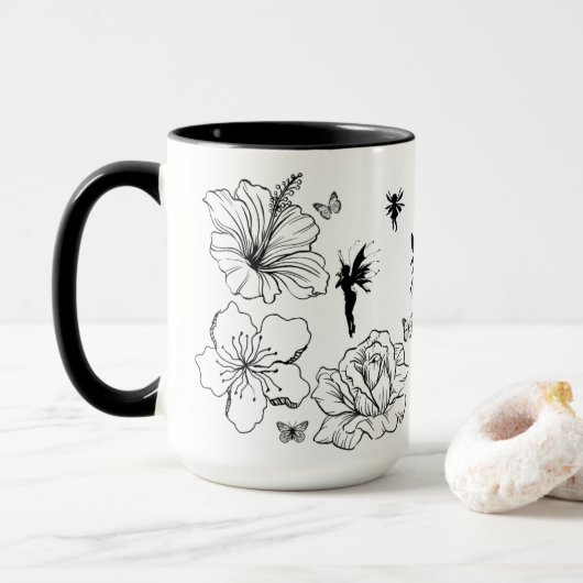 coffe mug tasse (Mit Donut)