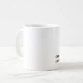 Coffe mug with ostrich plashing coffee kaffeetasse (Vorderseite Links)