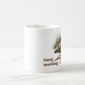 Coffe mug with ostrich plashing coffee kaffeetasse (Mittel)