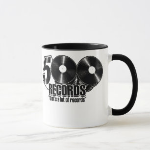 Coffe Tasse - 500 Plattenen-Logo