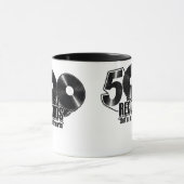 Coffe Tasse - 500 Plattenen-Logo (Zentrum)