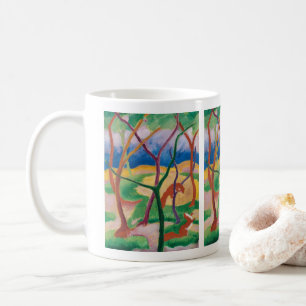 Coffe Tasse, Franz Marc, Weasels at Play 1911 Kaffeetasse