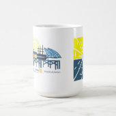 Coffe-Tasse - hundertjährige Feier Kaffeetasse (Mittel)