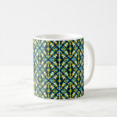 Coffe-Tasse mit geometrischem Muster Kaffeetasse (VorderseiteRechts)