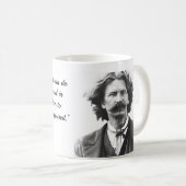 Coffe-Tasse mit Zitat über Zorn von Mark Twain Kaffeetasse (VorderseiteRechts)