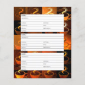 Coffe-Tassen-Adressseite (Rückseite)