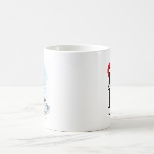 Coffe Tassenleuchtturm Kaffeetasse (Mittel)
