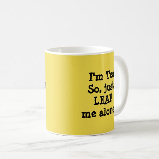 Coffe u. Tee-Tasse Kaffeetasse (VorderseiteRechts)