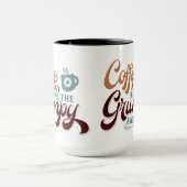 Coffee a Day for Coffee Lover Gift  Tasse (Zentrum)