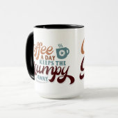 Coffee a Day for Coffee Lover Gift  Tasse (Vorderseite Links)