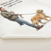 Coffee & a Golden Cozy Day Sherpadecke (3/4)