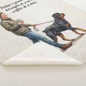 Coffee & a Rottweiler Cozy Day Sherpadecke (3/4)