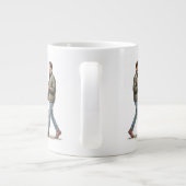 Coffee & a Sheltie Start the Day Right Jumbo-Tasse (Rückseite)