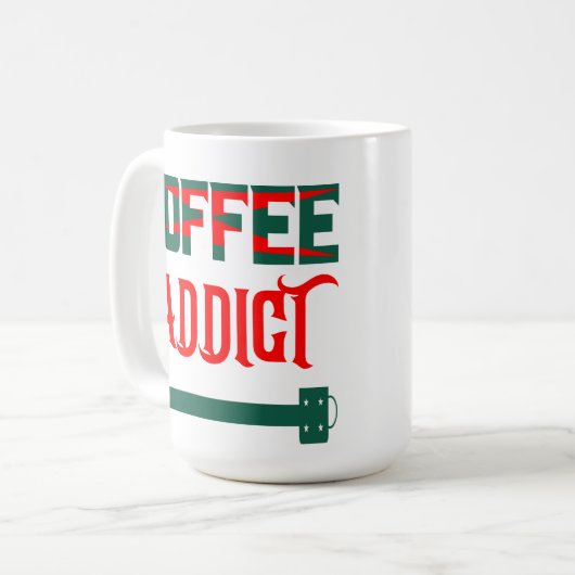 Coffee Addcit Kaffeetasse (Vorderseite Links)