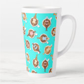 Coffee Addict Best Friends Trendy Girly Pastel Milchtasse (Rechts)