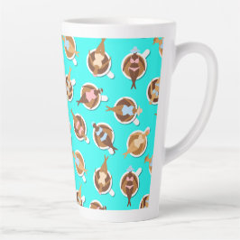 Coffee Addict Best Friends Trendy Girly Pastel Milchtasse