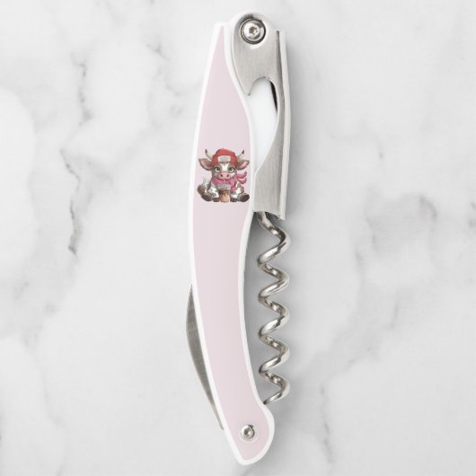 Coffee Addict Cow Kellnermesser (Rückseite)