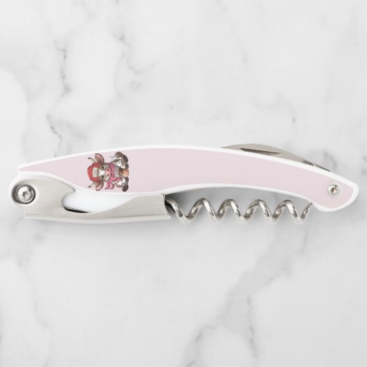 Coffee Addict Cow Kellnermesser (Vorderseite)