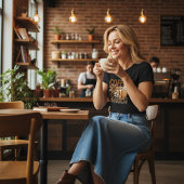 Coffee addict.  T-Shirt