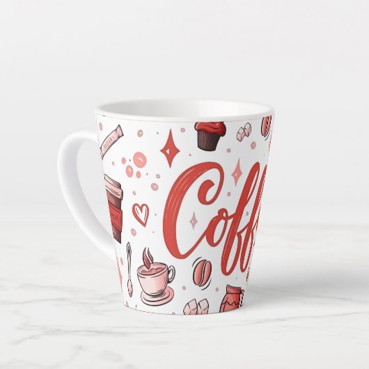 coffee always is cool idea milchtasse (Linke Ecke)