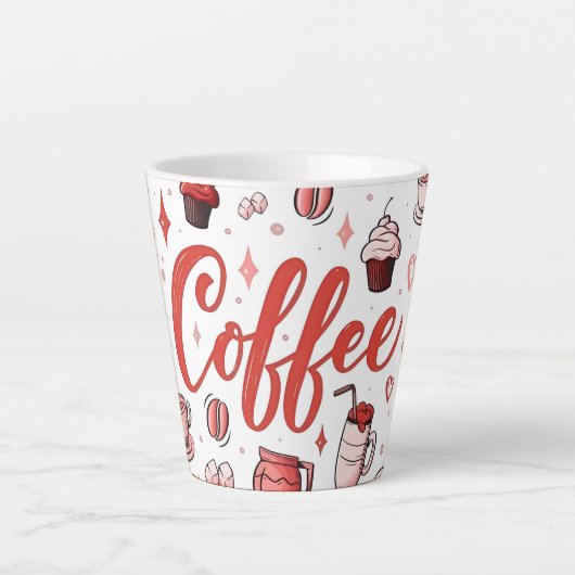 coffee always is cool idea milchtasse (Vorderseite)