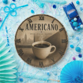 Coffee Americano Vintage  Pappteller (Party)