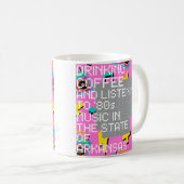 Coffee and '80s Music in Arkansas  Kaffeetasse (VorderseiteRechts)