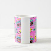 Coffee and '80s Music in Georgia Kaffeetasse (Mittel)