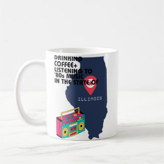 Coffee and '80s Music in Illinois Kaffeetasse
