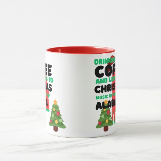 Coffee and Christmas Music in Alabama Tasse (Zentrum)