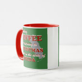 Coffee and Christmas Music in Florida Tasse (Vorderseite Links)