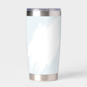 Coffee and Croissants Bridal Shower Thermobecher (Rückseite)