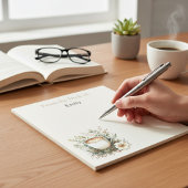 Coffee and Floral Notizblock