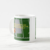 Coffee and Football in Alabama Kaffeetasse (Vorderseite Links)