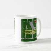 Coffee and Football in California  Kaffeetasse (VorderseiteRechts)
