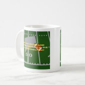 Coffee and Football in Connecticut Kaffeetasse (Vorderseite Links)