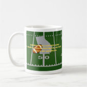 Coffee and Football in Georgia Kaffeetasse (Links)