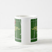 Coffee and Football in Idaho Kaffeetasse (Mittel)