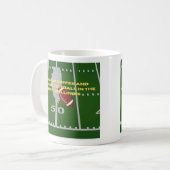 Coffee and Football in Illinois Kaffeetasse (Vorderseite Links)