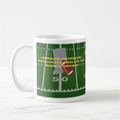 Coffee and Football in Indiana Kaffeetasse (Links)