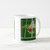 Coffee and Football in Maine Kaffeetasse (VorderseiteRechts)