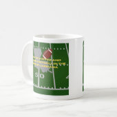 Coffee and Football in the State of Louisiana  Kaffeetasse (Vorderseite Links)
