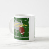 Coffee and Football in Washington Kaffeetasse (Vorderseite Links)