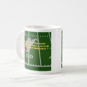 Coffee and Football in West Virginia Kaffeetasse (Vorderseite Links)
