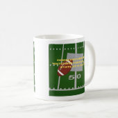 Coffee and Football in Wyoming  Kaffeetasse (VorderseiteRechts)