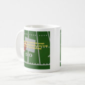 Coffee and Football in Wyoming  Kaffeetasse (Vorderseite Links)