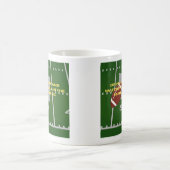 Coffee and Football in Wyoming  Kaffeetasse (Mittel)