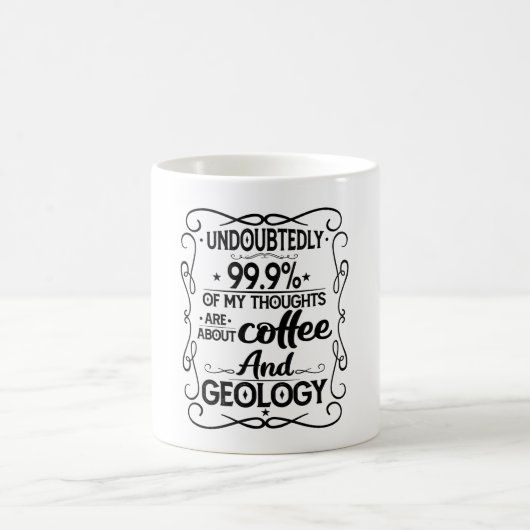 Coffee And Geology Kaffeetasse (Mittel)
