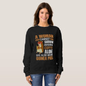 Coffee And Guinea Pigs   Sweatshirt (Vorne ganz)