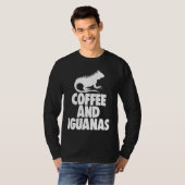 Coffee And Iguanas Women Animal T-Shirt (Vorne ganz)